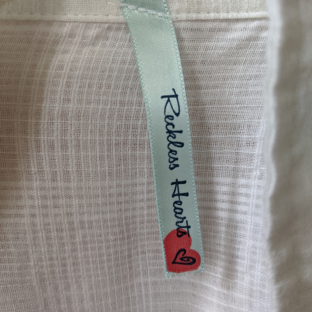 White Button Up - Picture 3 of 3